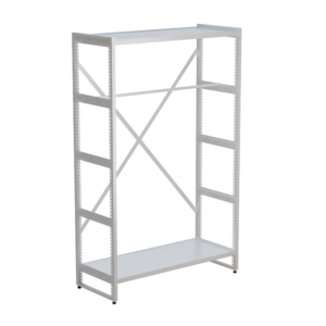 Stonk shelf with rail